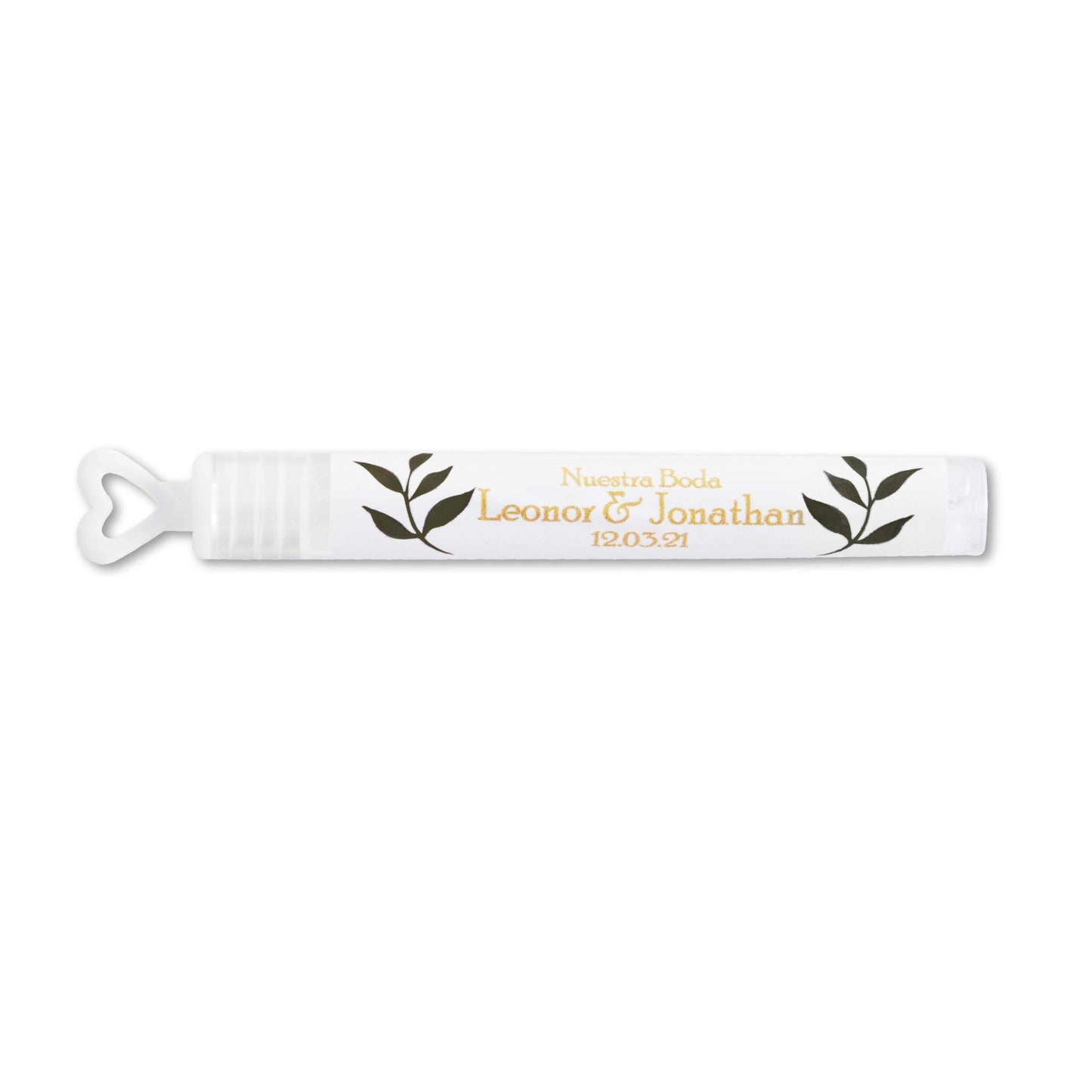 Burbujero Personalizado para Boda