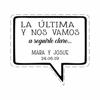 Cilindro para boda - Mod. 138 - A A Seguirle 💍 | Festiboda