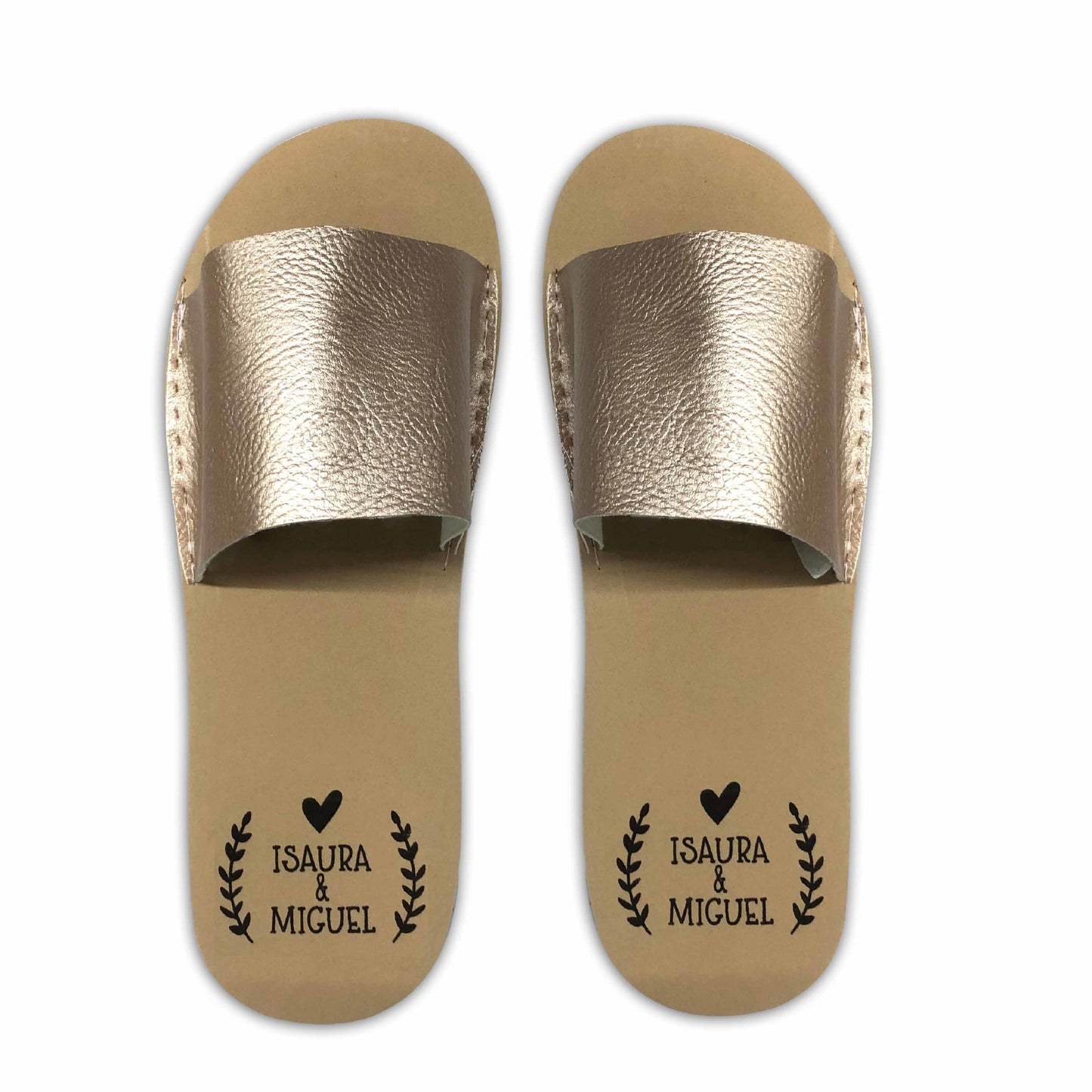 Chancletas personalizadas para Boda - Tú eliges el diseño