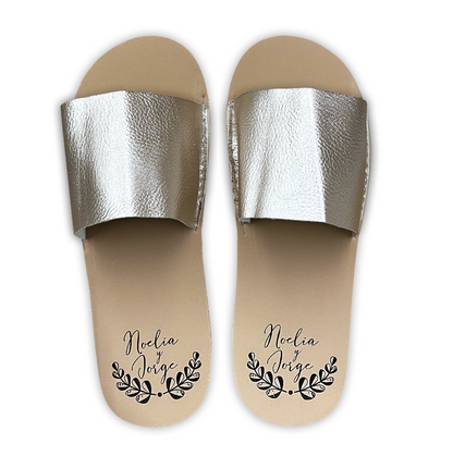 Chancletas personalizadas para Boda - Tú eliges el diseño