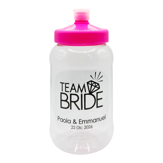 Cilindro Personalizado Team Bride para Boda y Despedida de Soltera – Recuerdo para Bridesmaids