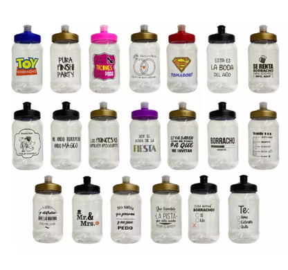 200 Cilindros Para Boda con Frases Surtidas