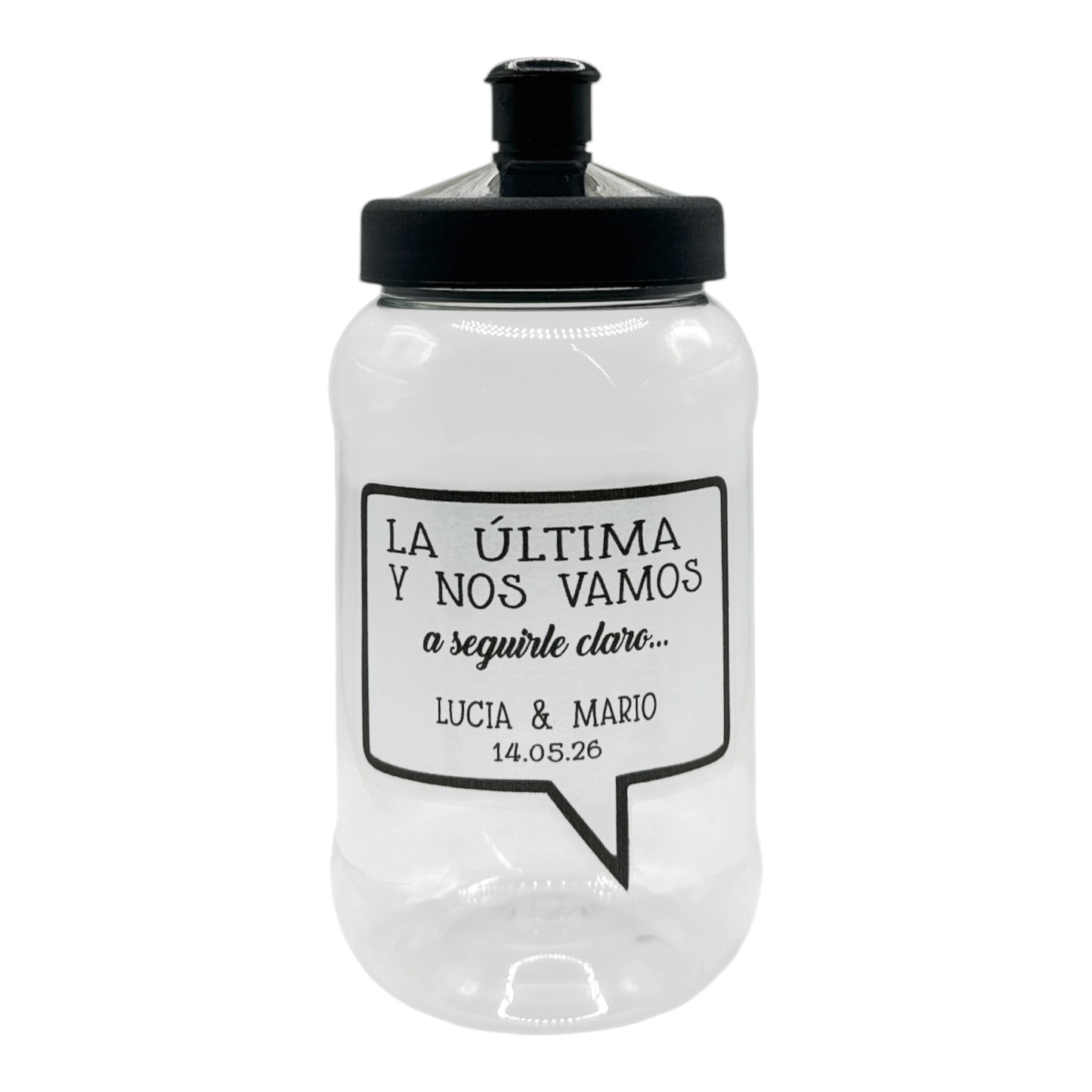 Cilindro Personalizado para Boda | Recuerdos que Sí Usan