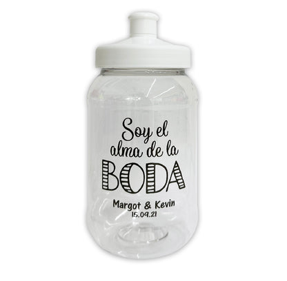 Cilindro Personalizado para Boda | Recuerdos que Sí Usan