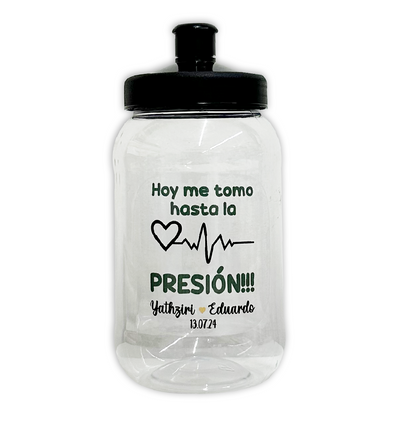 Cilindro Personalizado para Boda | Recuerdos que Sí Usan