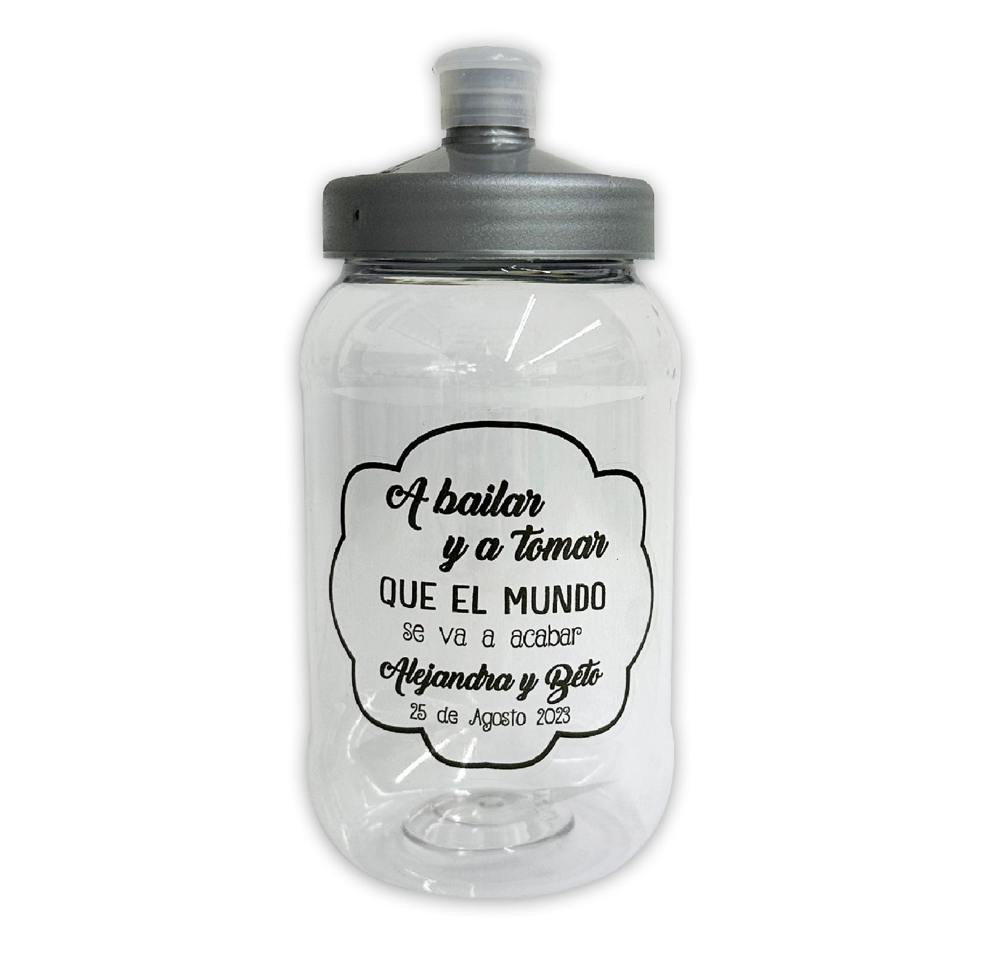 Cilindro Personalizado para Boda | Recuerdos que Sí Usan