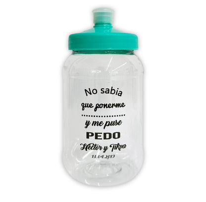 Cilindro Personalizado para Boda | Recuerdos que Sí Usan