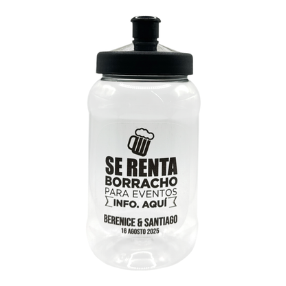 Cilindro Personalizado para Boda | Recuerdos que Sí Usan