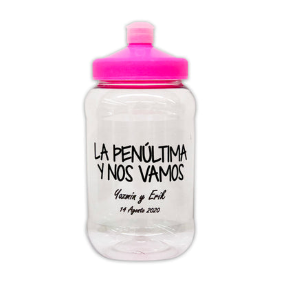 Cilindro Personalizado para Boda | Recuerdos que Sí Usan