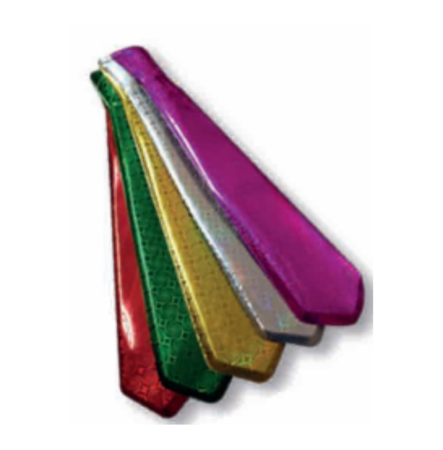 Corbatas de Plástico Larga Surtidas Set de 12 pzas | Festiboda