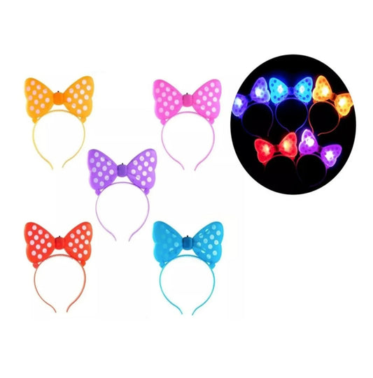 Diadema Moño y/o Corazón LED | Festiboda