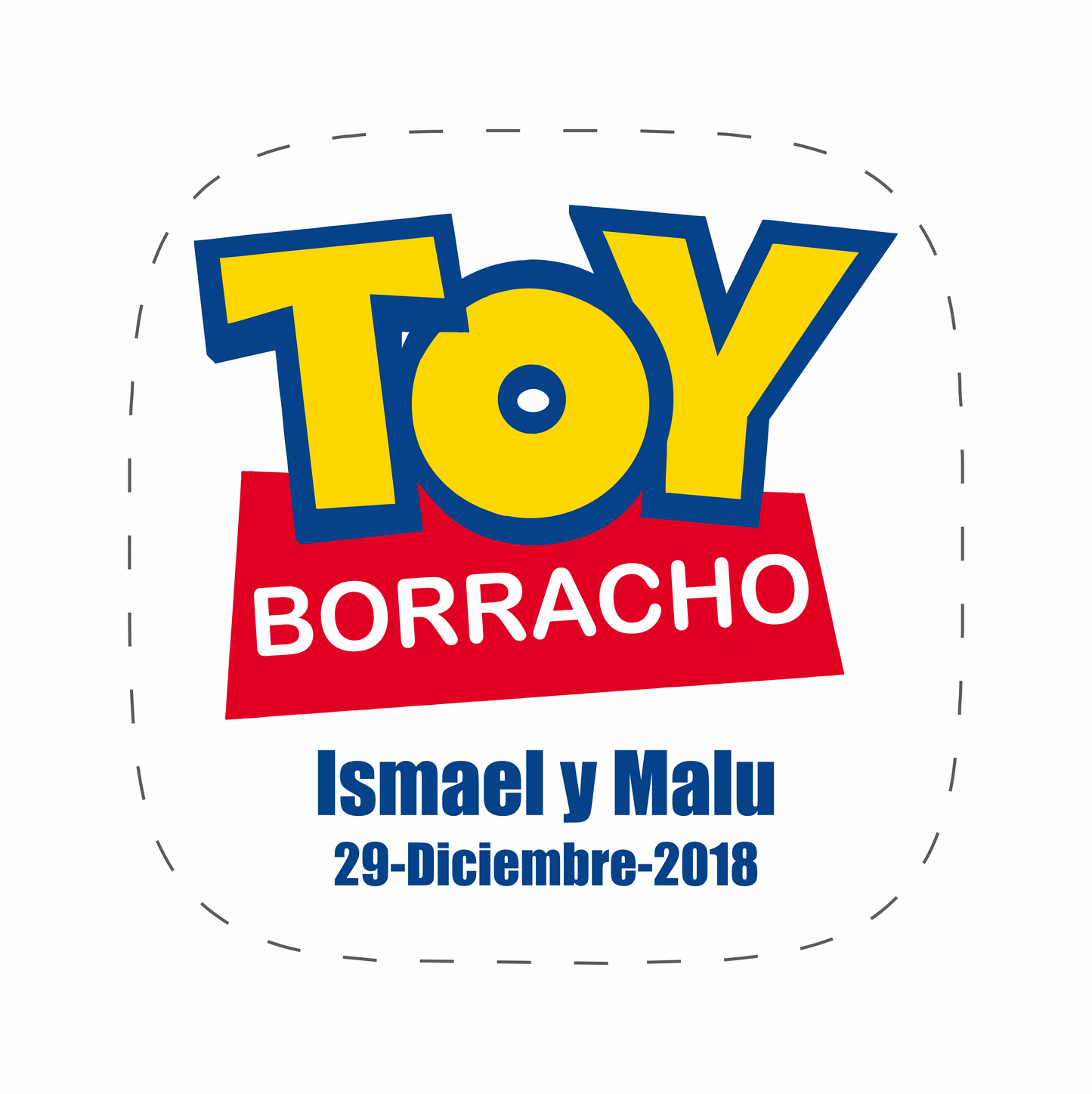 Cilindro para boda - Mod. 104 Toy Borracho 💍 | Festiboda