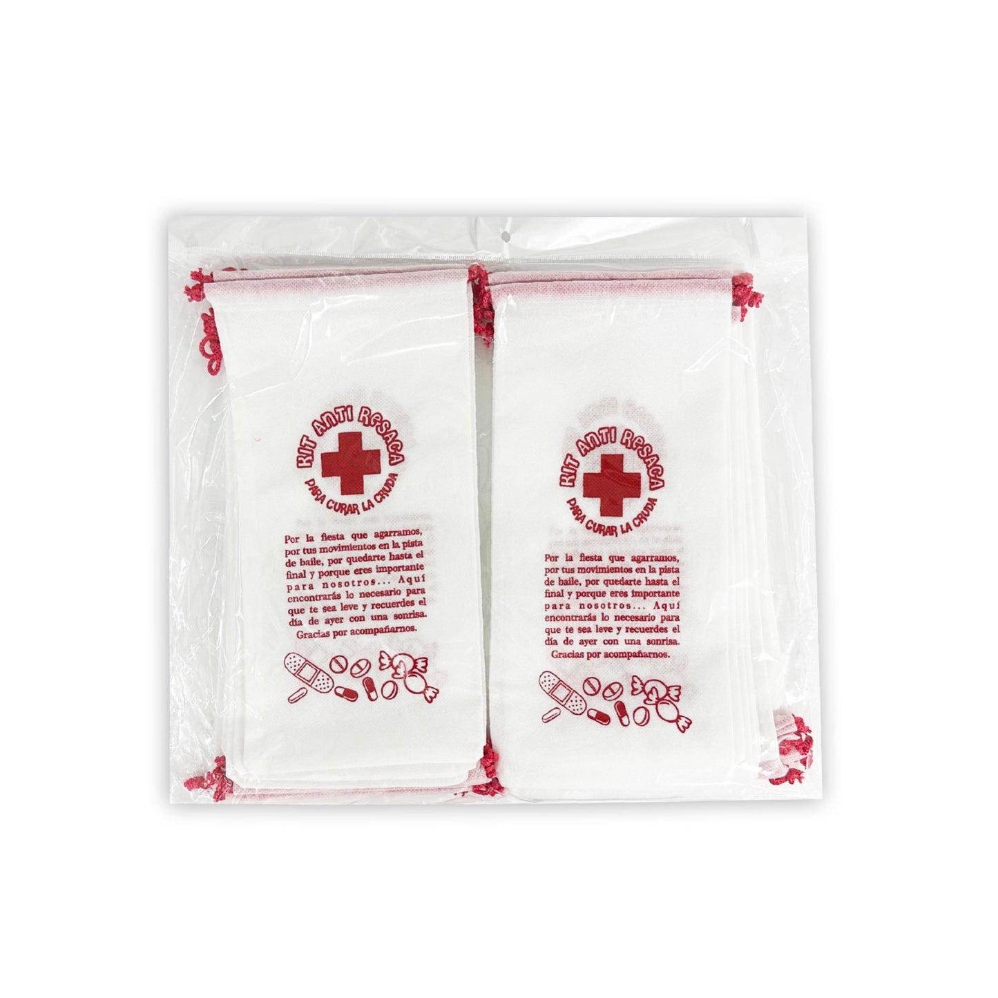 Kit Anticruda para Boda Nuevo Blanco Paquete 20 pzas  –Empacado en Bolsa-