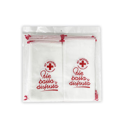 Kits Anticruda para boda económicos - paquete 20 pzas