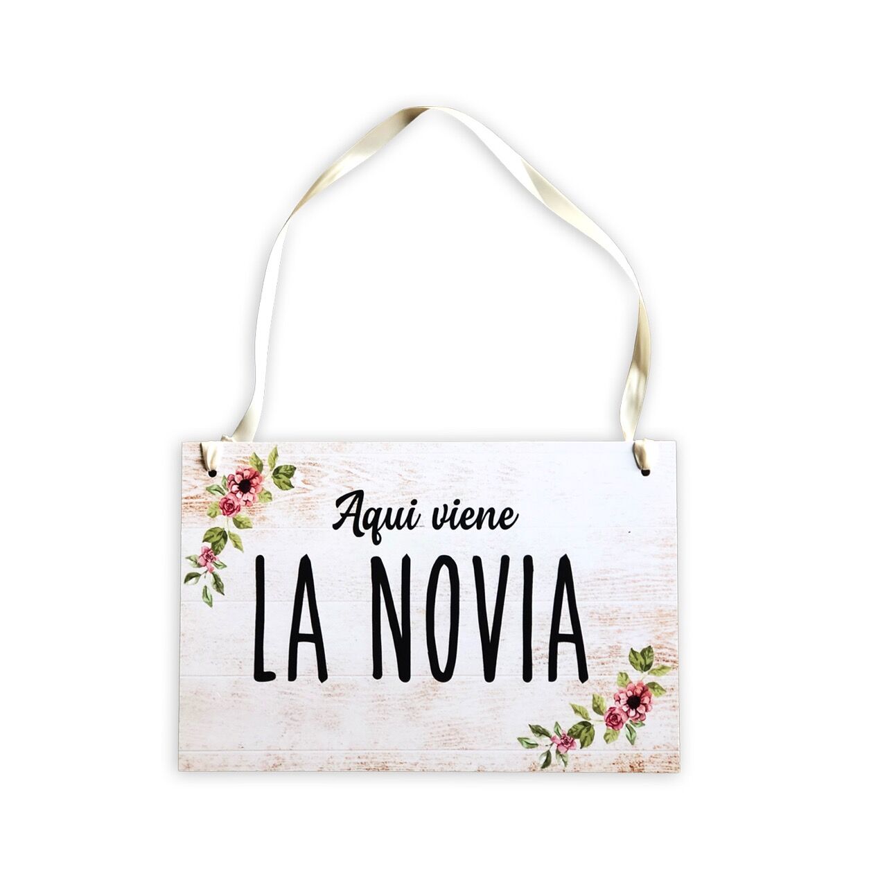 Letrero de Paje para  Boda