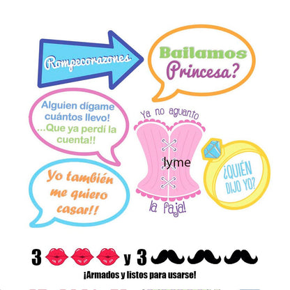Letreros Selfie para Evento