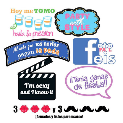 Letreros Selfie para Evento