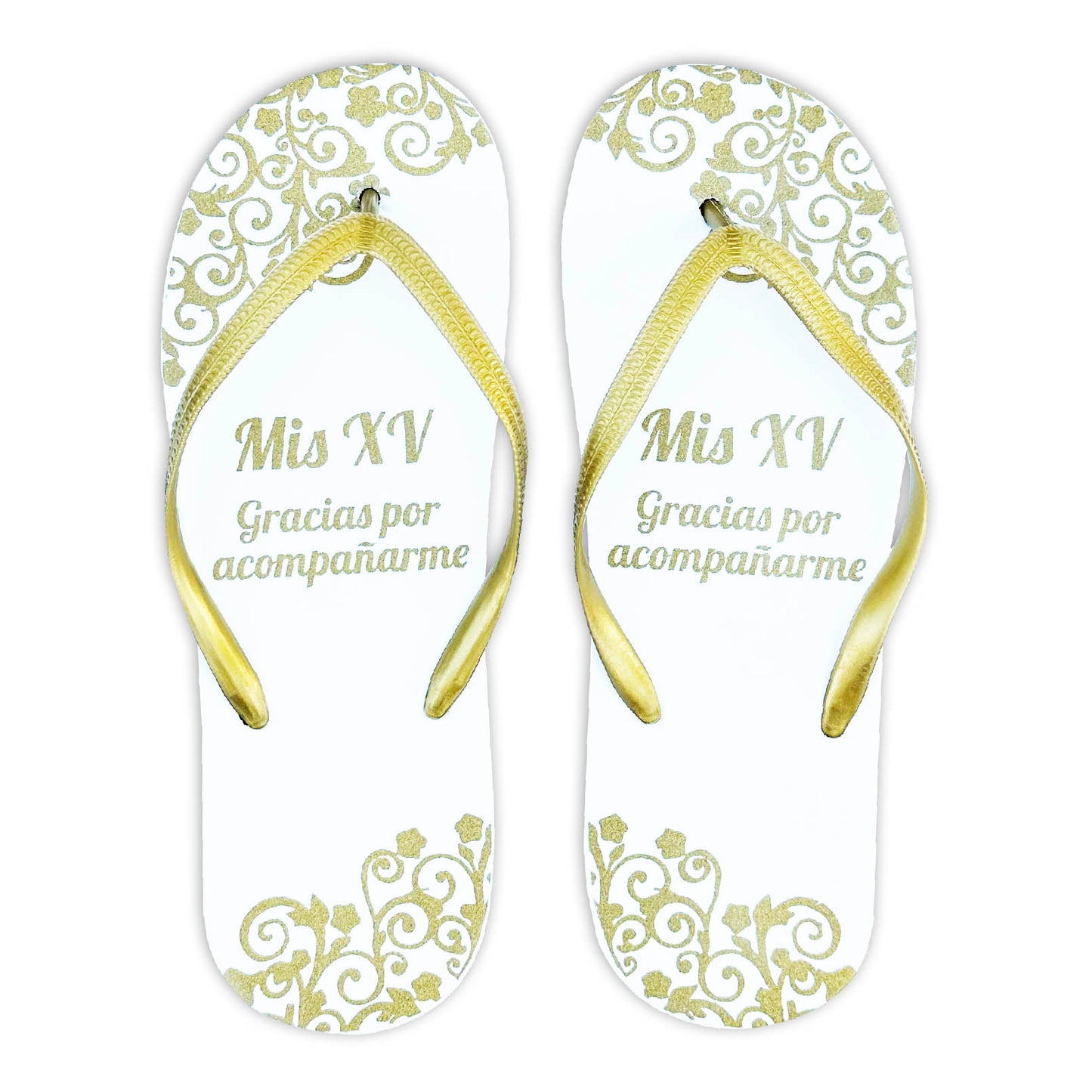 Sandalia  para Boda Mod. 85 GUIA MIS XV Gracias por Acompañarme (