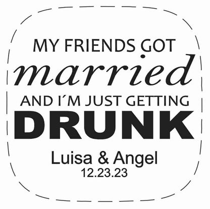 Cilindro para boda - Mod. 63 Married 💍 | Festiboda