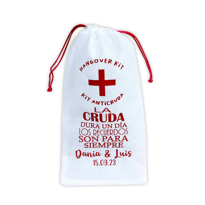 Costalito para Kit Anticruda para Boda mod. 3 La cruda Dura un di