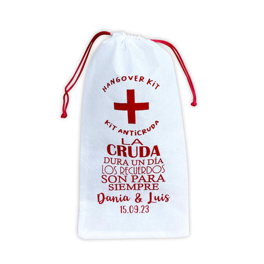 Costalito para Kit Anticruda para Boda mod. 3 La cruda Dura un di