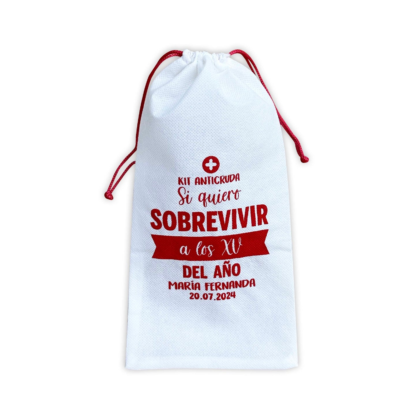 Costalito para Kit Anticruda para XV Años mod. 10 Sobrevivir XV 🎁