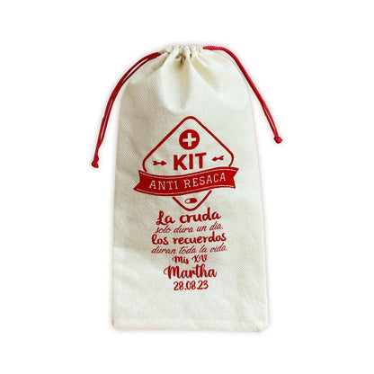 Costalito para Kit Anticruda para XV Años mod. 14 La Cruda XV 🎁