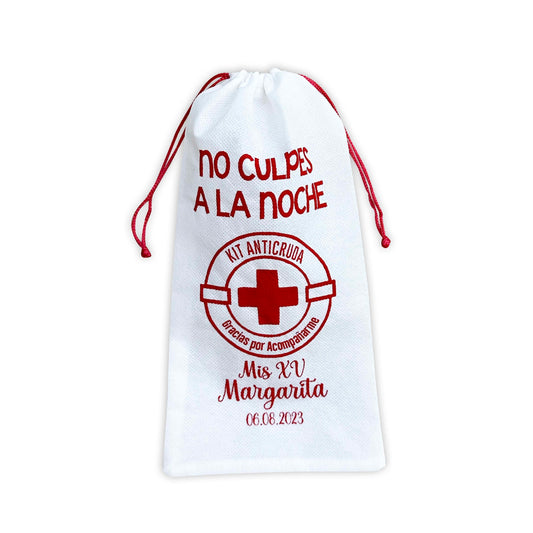 Costalito para Kit Anticruda para XV Años mod. 9 No culpes a la n