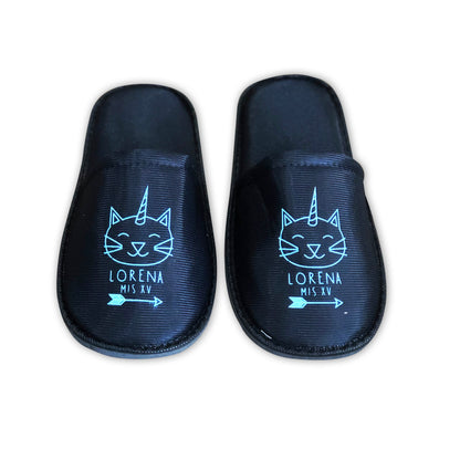 Pantuflas para XV años Personalizadas