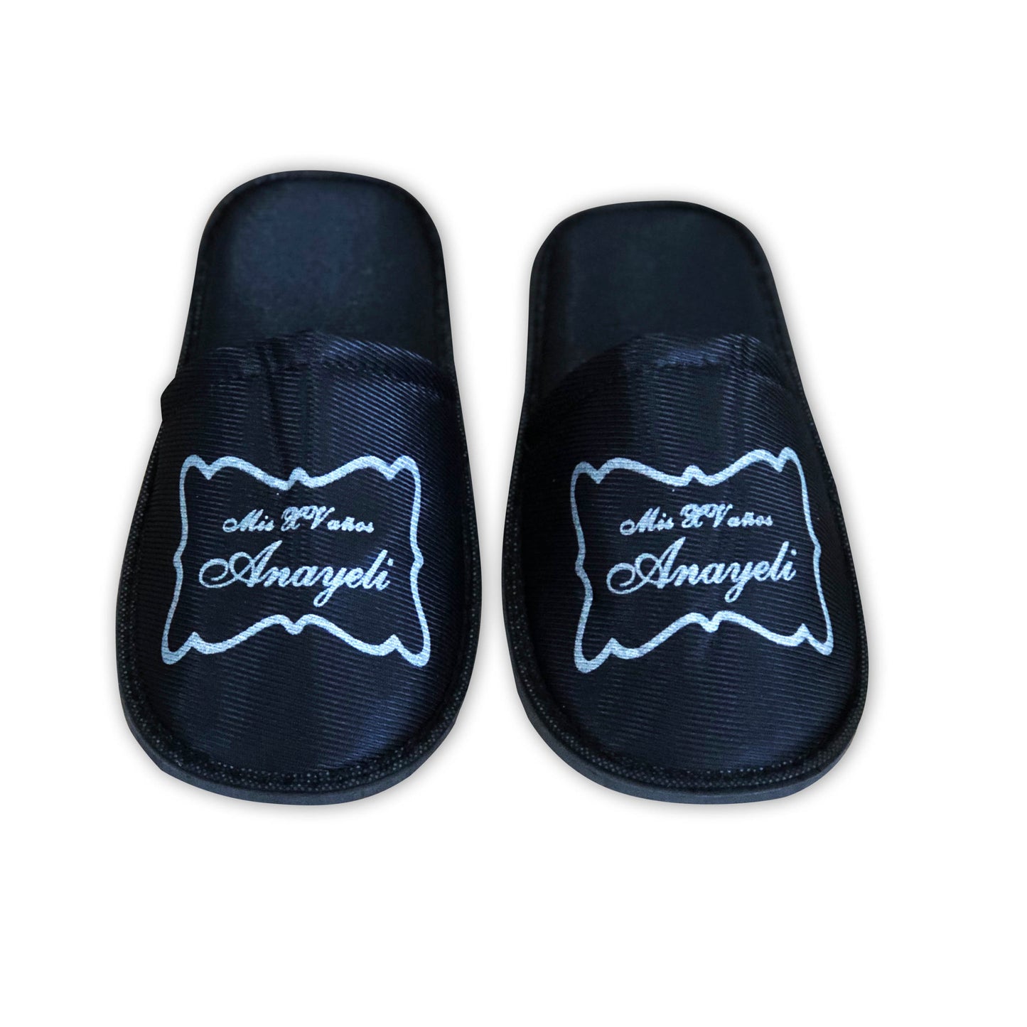Pantuflas para XV años Personalizadas