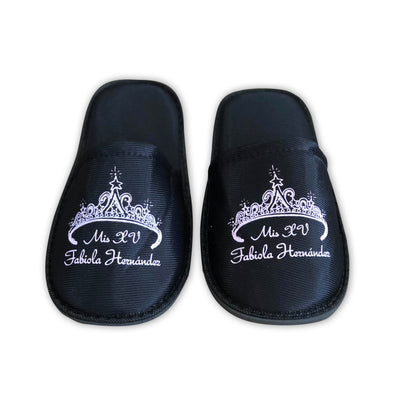 Pantuflas para XV años Personalizadas