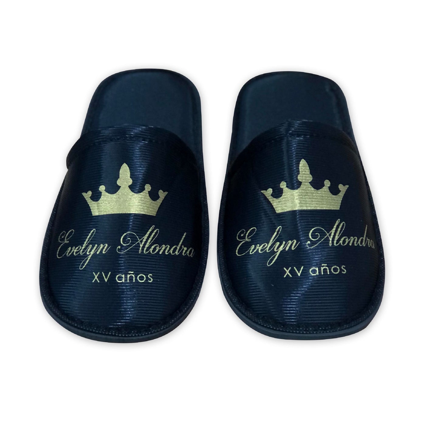 Pantuflas para XV años Personalizadas