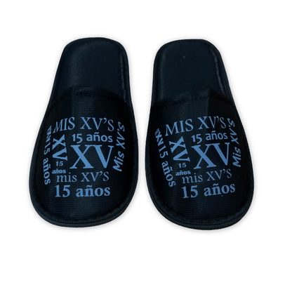 Pantuflas para XV años Personalizadas