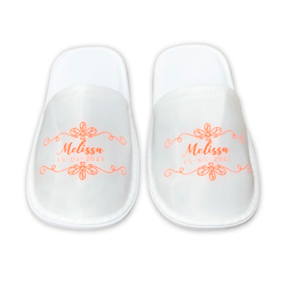 Pantuflas para XV años Personalizadas