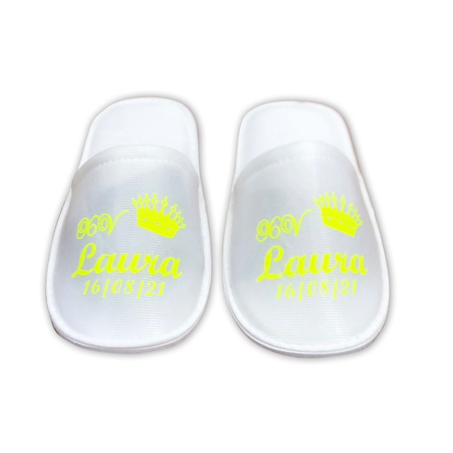 Pantuflas para XV años Personalizadas