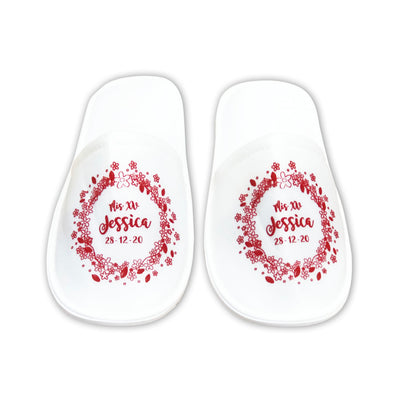 Pantuflas para XV años Personalizadas