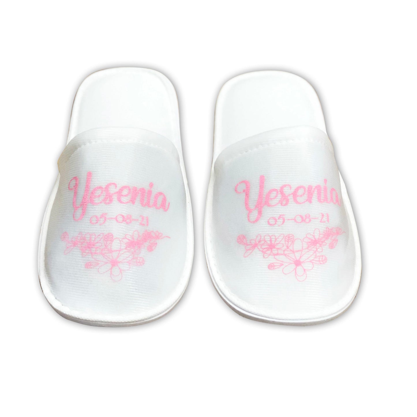 Pantuflas para XV años Personalizadas