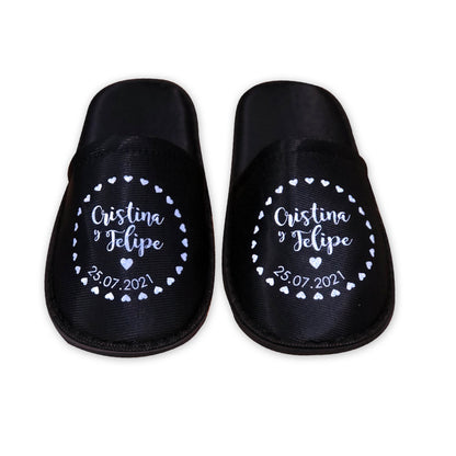 Pantuflas personalizadas para Boda - Tú eliges el diseño