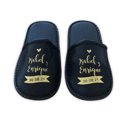 Pantuflas personalizadas para Boda - Tú eliges el diseño