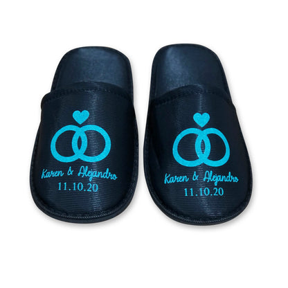 Pantuflas personalizadas para Boda - Tú eliges el diseño