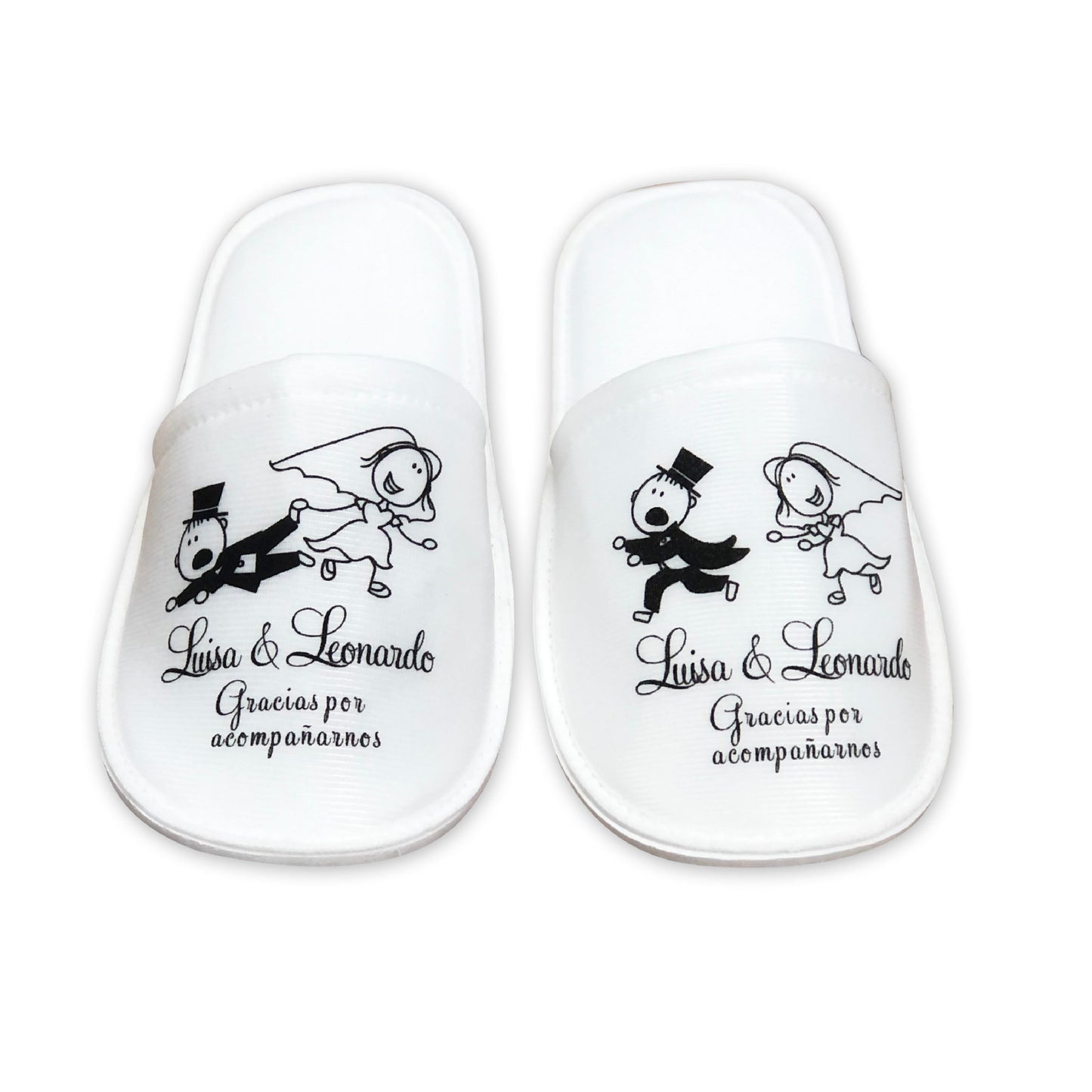 Pantuflas personalizadas para Boda - Tú eliges el diseño