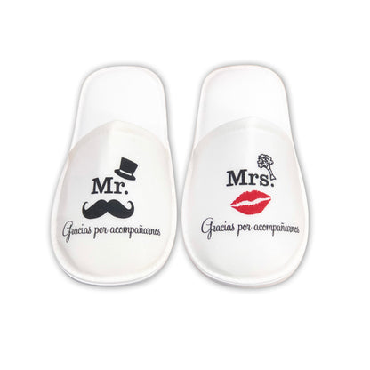 Pantuflas personalizadas para Boda - Tú eliges el diseño