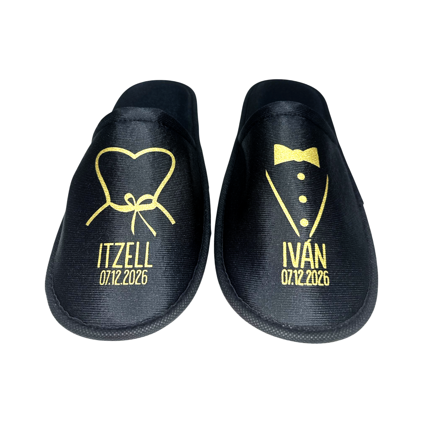 Pantuflas personalizadas para Boda - Tú eliges el diseño