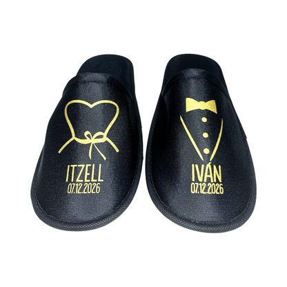 Pantuflas personalizadas para Boda - Tú eliges el diseño