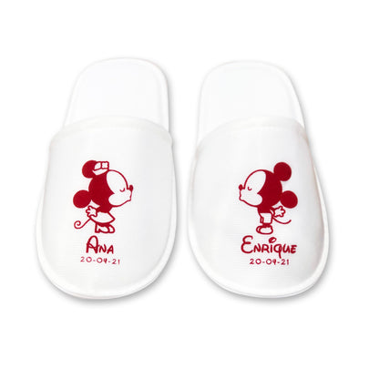 Pantuflas personalizadas para Boda - Tú eliges el diseño