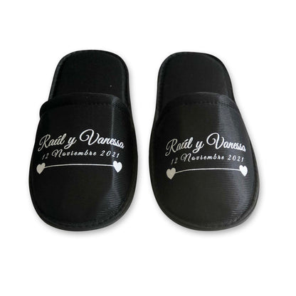 Pantuflas personalizadas para Boda - Tú eliges el diseño