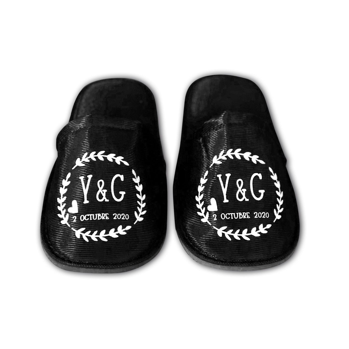 Pantuflas personalizadas para Boda - Tú eliges el diseño