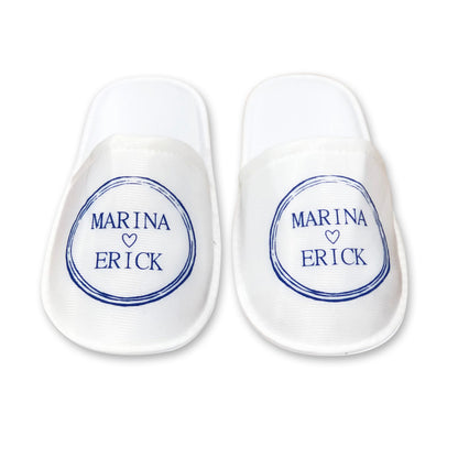 Pantuflas personalizadas para Boda - Tú eliges el diseño