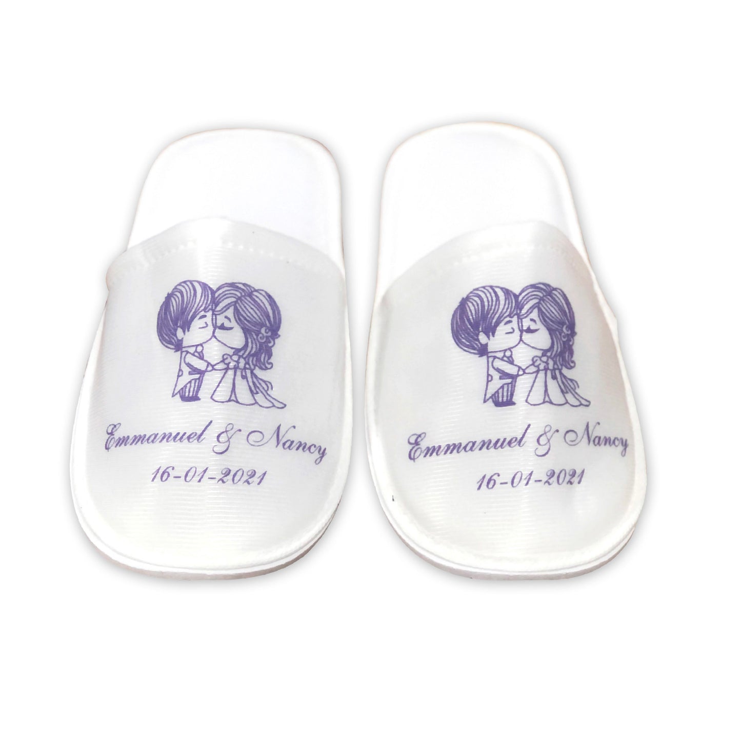 Pantuflas personalizadas para Boda - Tú eliges el diseño