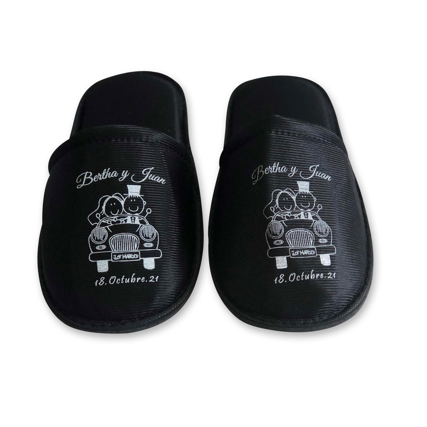Pantuflas personalizadas para Boda - Tú eliges el diseño